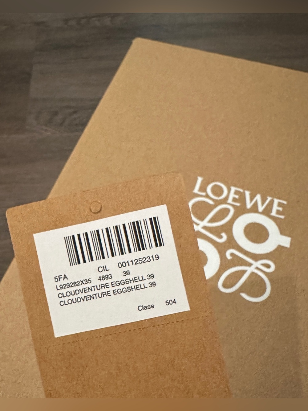 Loewe x On Cloudventure 2 Sneakers Eggshell - Picture 9 of 12